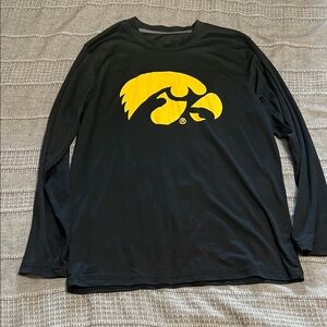 Black and Yellow Long Sleeve Men’s Shirt